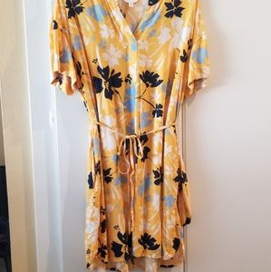 Time and Tru floral dress XL